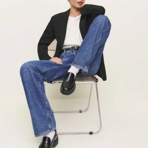 Reformation Agathea Chunky Loafer size 8 NWOT - Picture 2 of 7